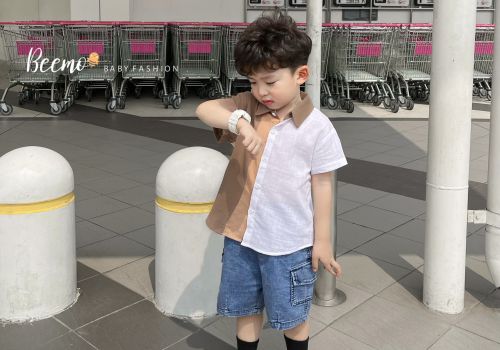 ÁO SƠ MI PHỐI THÂN