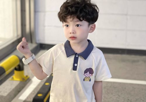 SET POLO COTTON IN HÌNH BÉ TRAI