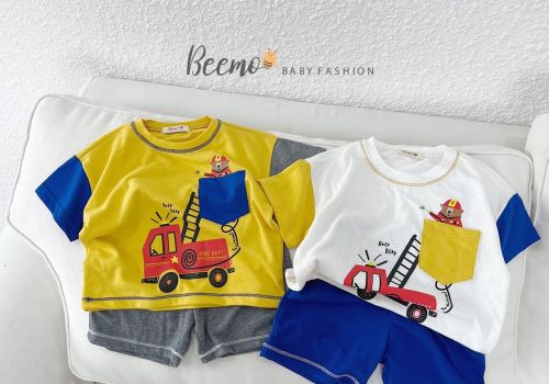 BỘ COTTON GẤU CỨU HỎA