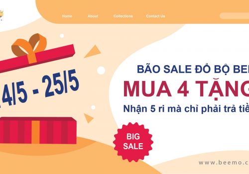 BÃO SALE: MUA 4 TẶNG 1 TỪ 14/5 - 24/5/2024