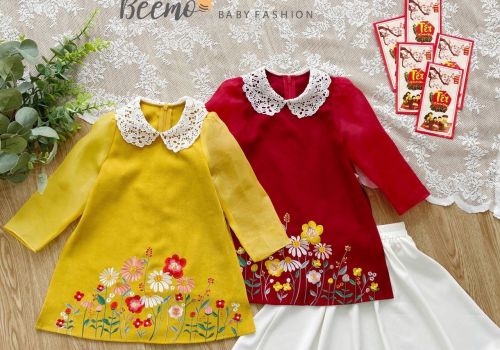 ÁO DÀI BÁCH HOA XUÂN