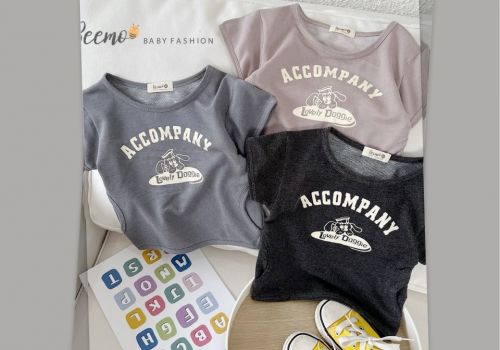 ÁO THUN PHỐI TÚI LOVELY DOGGIE